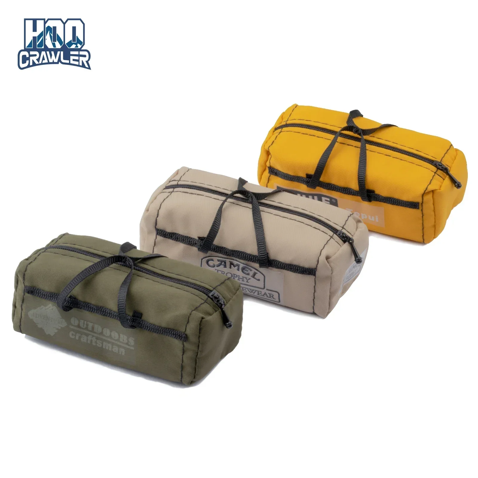 Travel Accessories Store - 模擬ミニ荷物ミニチュア装飾スケールスポーツトラベルバッグ 1/10 RC クローラーアクセサリー用
