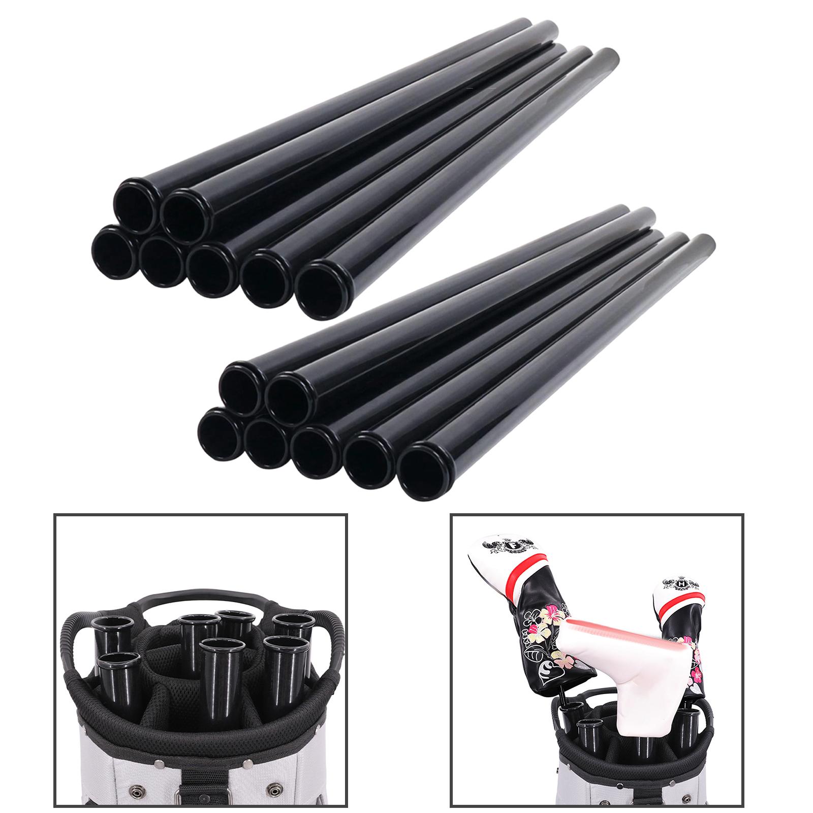 Travel Accessories Youtube - ゴルフクラブチューブ ブラック PVC 保護インサート ゴルフバッグ用交換部品 ゴルフアクセサリー用ギフト
