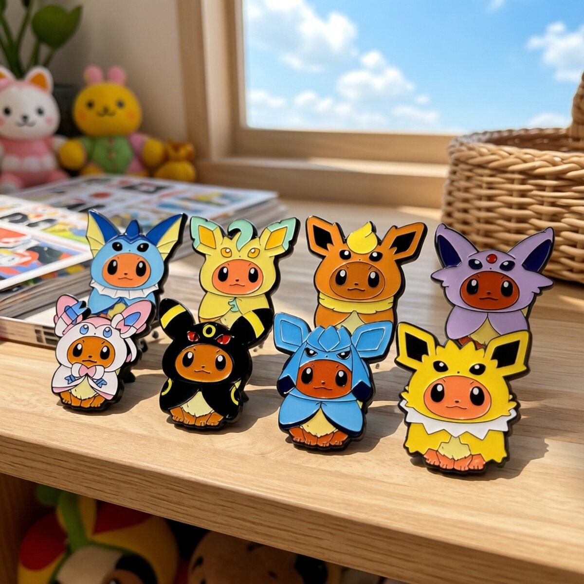 Travel Accessories Japan - かわいいポケモンアニメイーブイコスヴァポレオンボーイトラベルバッグアクセサリーインエーブイコスアンブレオンシルベオンガールバックパックアクセサリー