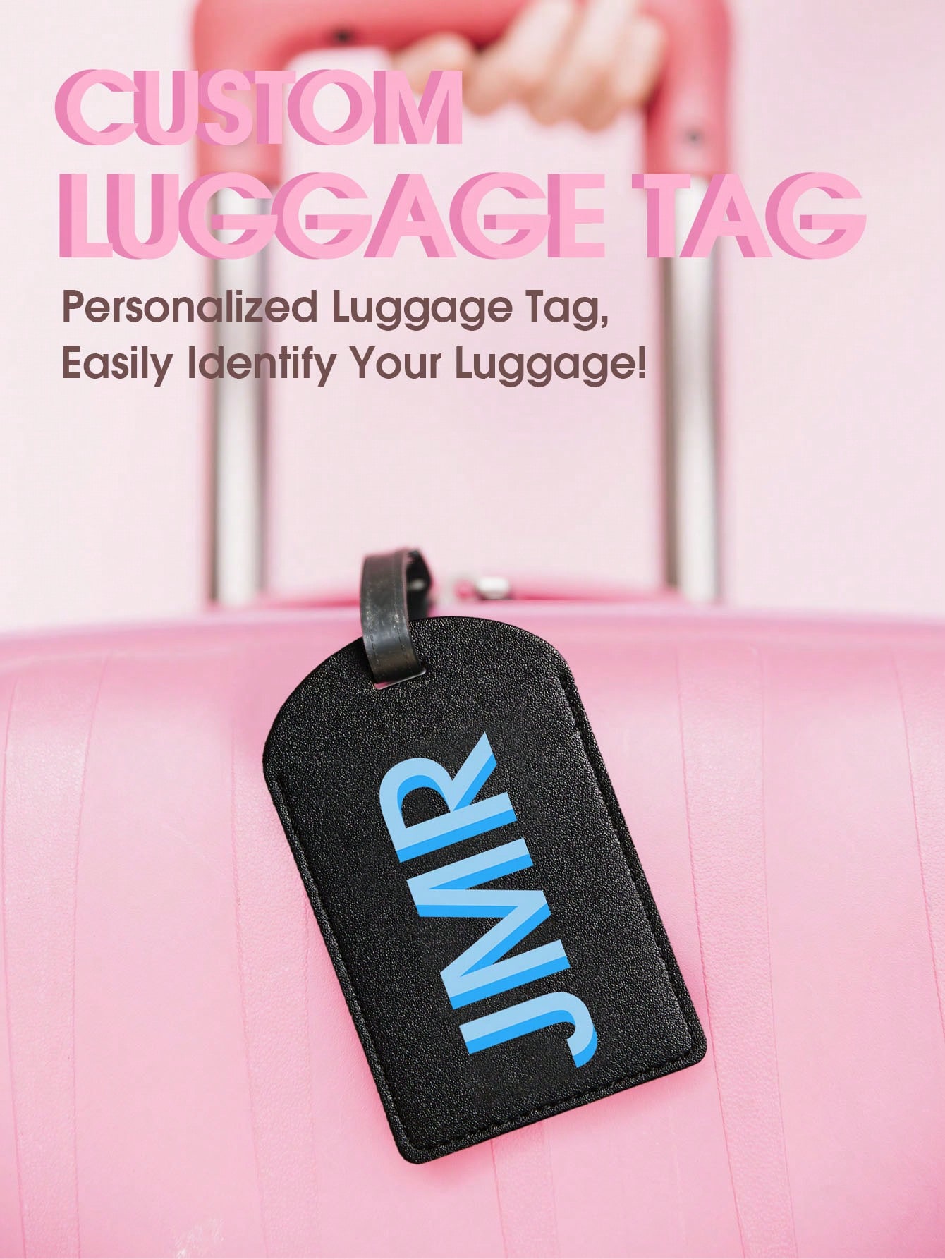 パーソナライズされたイニシャルラゲッジタグ カスタムレターP - Travel Accessories Gadget のレビューと価格