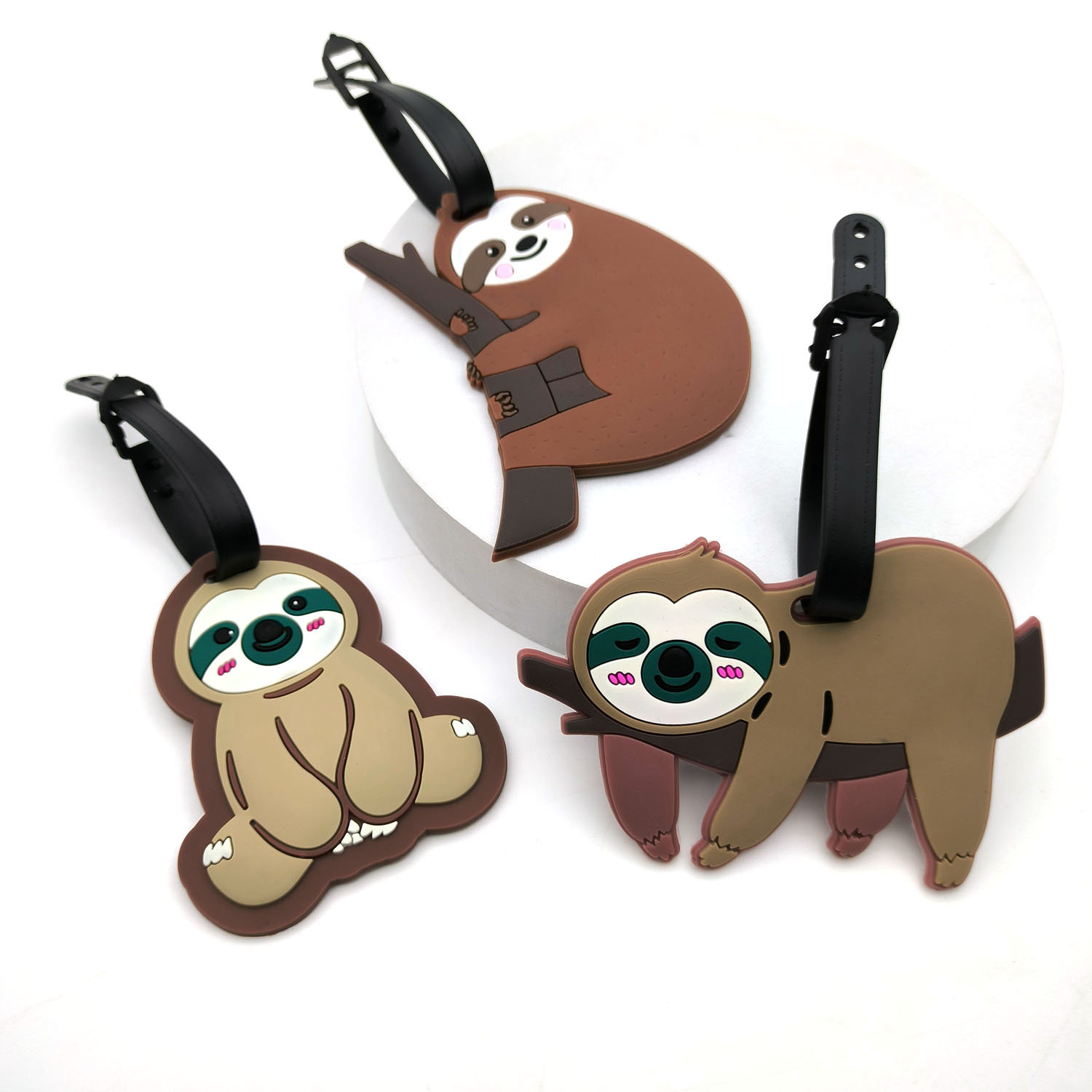 1 ピース/3 個最新のトラベルアクセサリー荷物タグクリエイ - Travel Accessories On Plane のレビューと価格