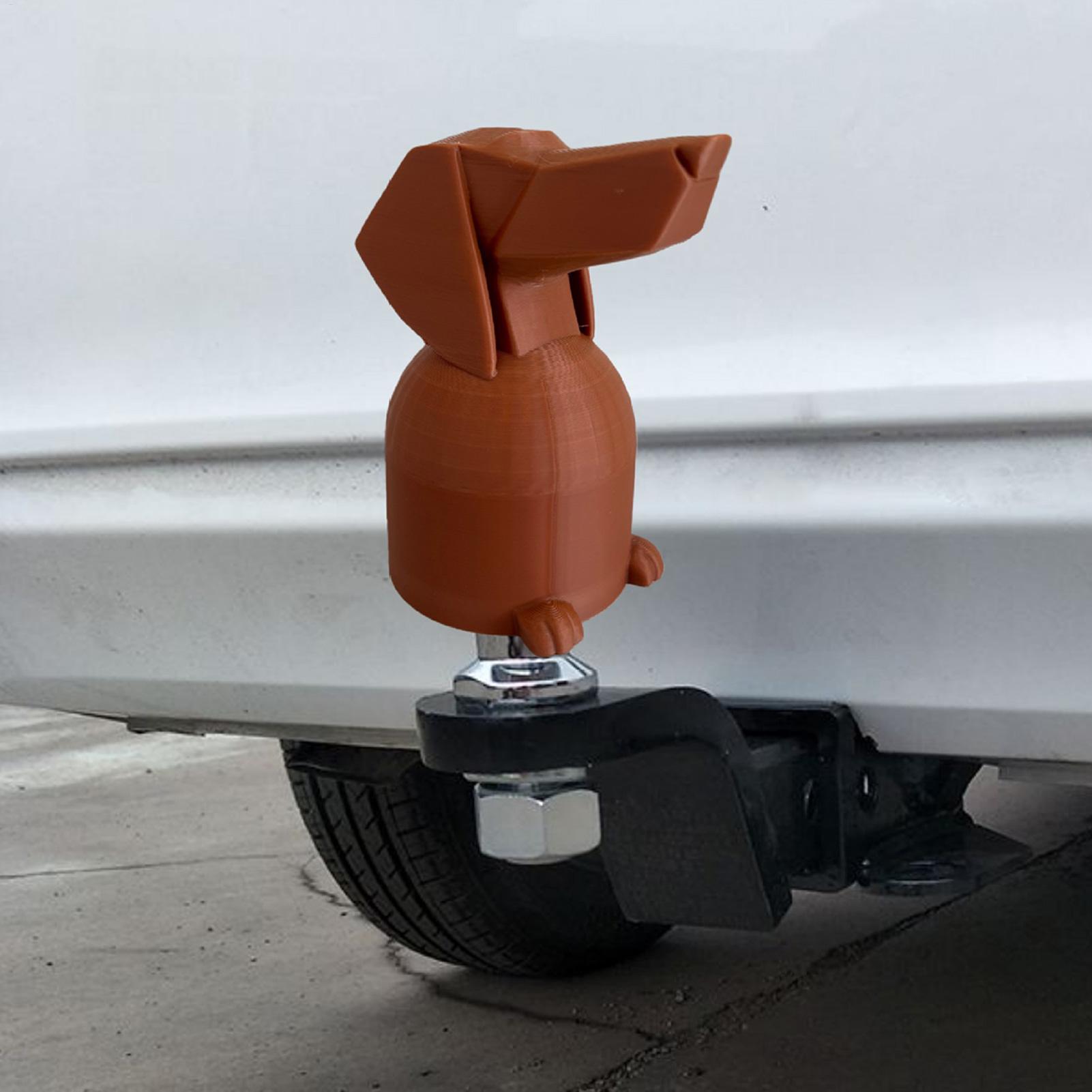 トレーラーヒッチカバー ダックスフント牽引フック装飾キャップ - Travel Accessories Store のレビューと価格