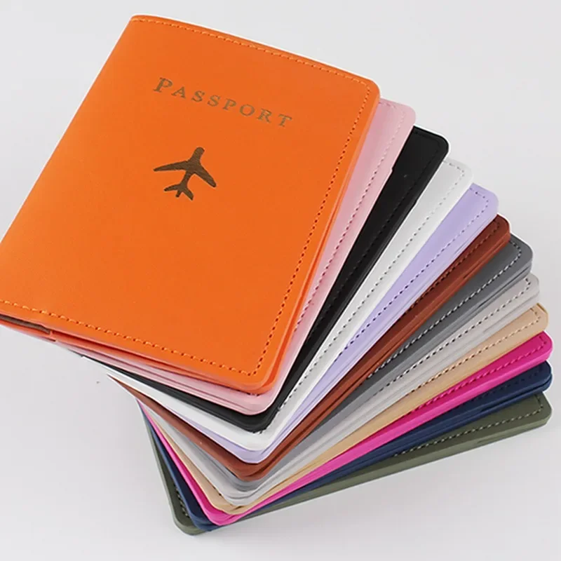 PUレザー飛行機パスポートカバーケース、カードホルダー、ファ - Travel Accessories On Plane のレビューと価格