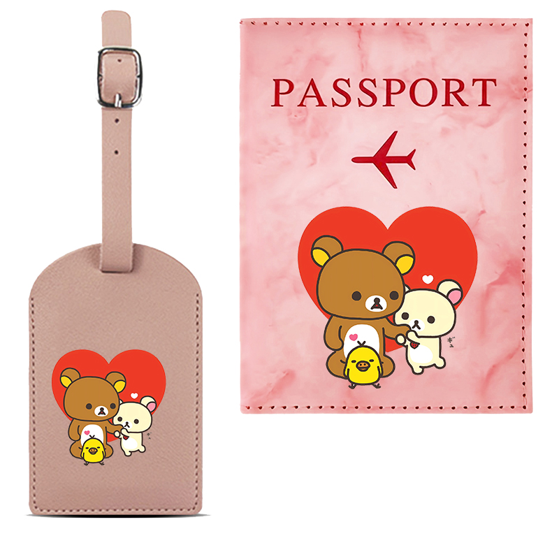 リラックマ旅行必需品：RFIDブロッキングパスポートホルダー - Travel Accessories Italy のレビューと価格