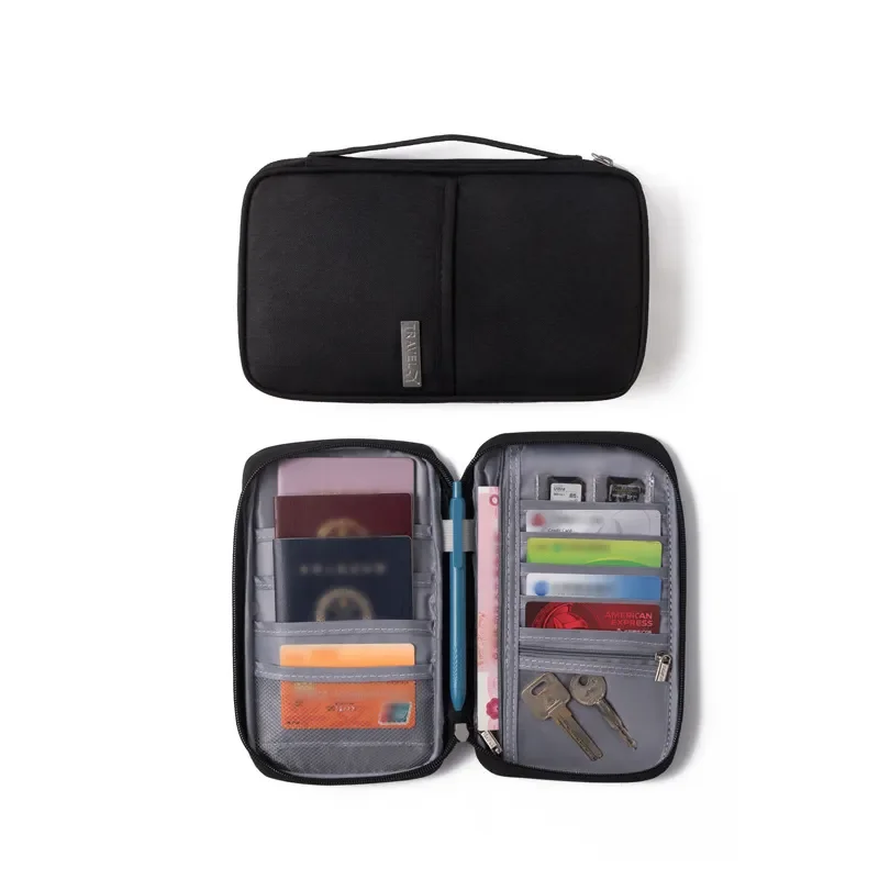 1PC ポータブル旅行飛行機バッグ防水高品質ビジネスパスポー - Travel Accessories On Plane のレビューと価格