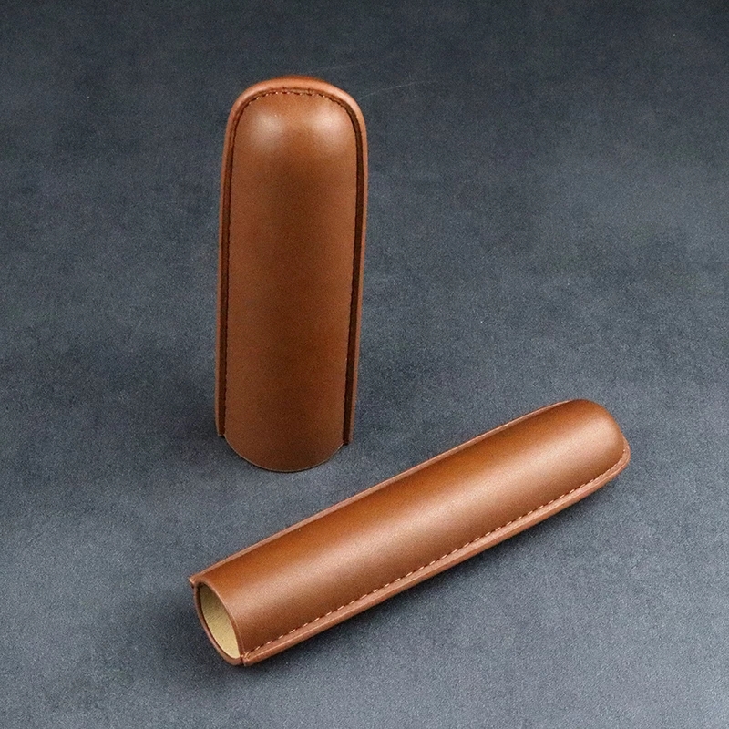 ミニレザーCigarチューブトラベルシガーケース,ポータブル - Travel Accessories Youtube のレビューと価格