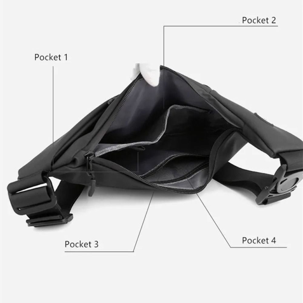 男性用の盗難防止チェストバッグ,男性用の小さなショルダースト - Travel Accessories Italy のレビューと価格