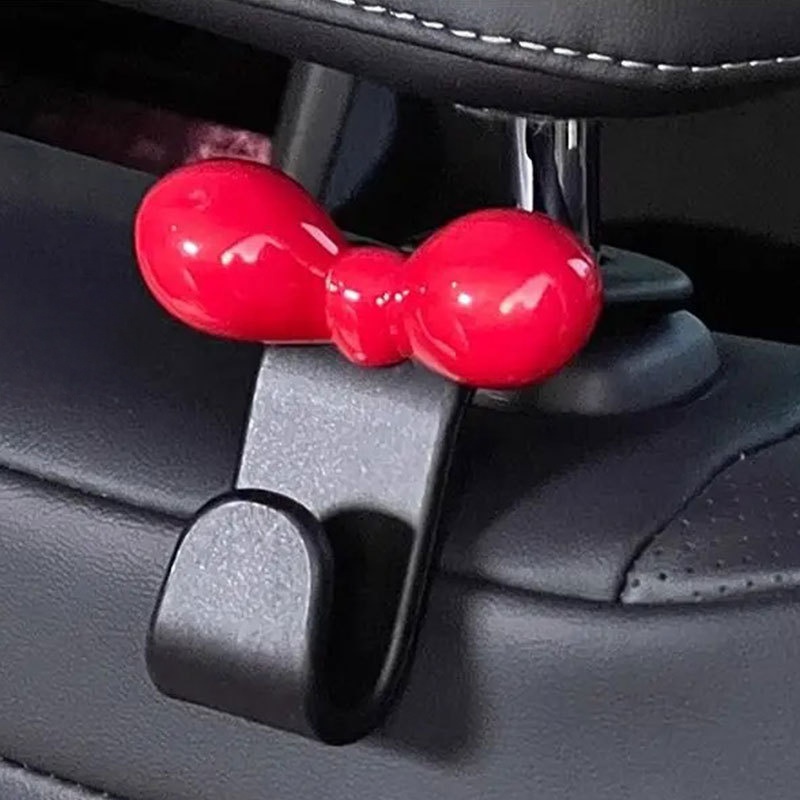 ミニマリストなボウ型車用後部座席吊り下げフック、実用的な収納 - Travel Accessories Store のレビューと価格