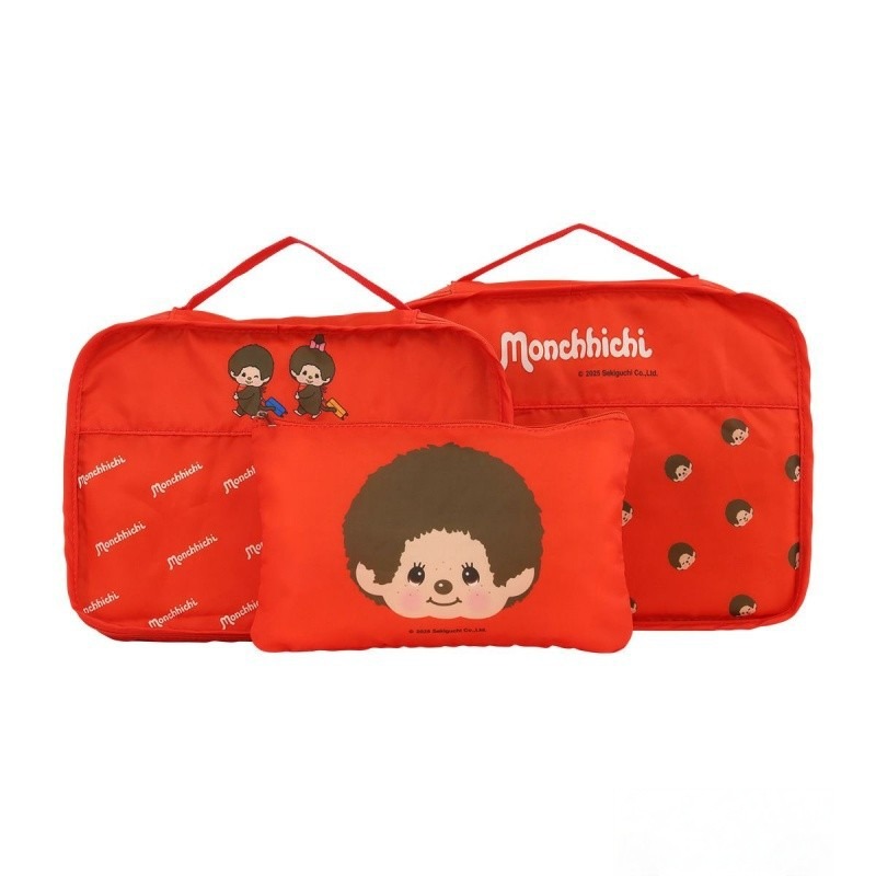 3 ピース/セットモンチッチ漫画収納袋ポータブルトラベルバッ - Travel Accessories Set のレビューと価格