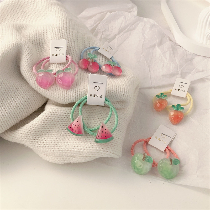 キッズキャロットヘアタイ 5ペア 滑り止め弾性ヘアバンド 女 - Travel Accessories Teens のレビューと価格