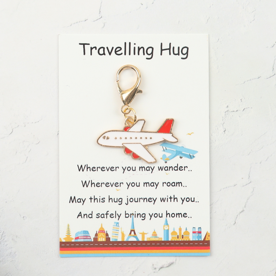 8個入りトラベルキーチェーンセット、パーティーキーチェーン、 - Travel Accessories As Gifts のレビューと価格
