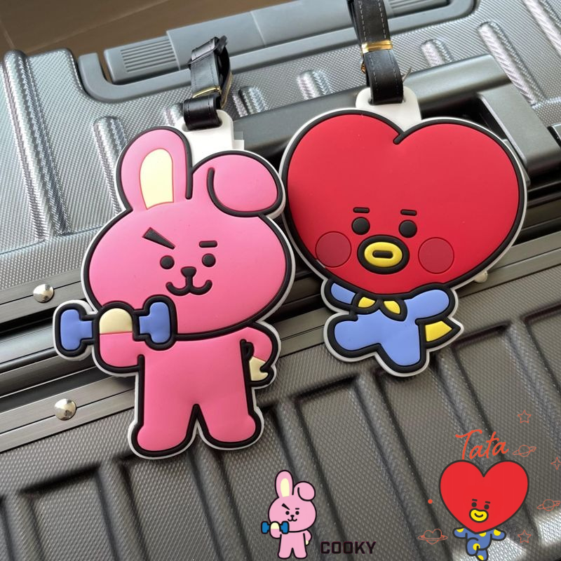 BT21のかわいいキャラクターキーホルダー、カワイイユニセッ - Travel Accessories Store のレビューと価格