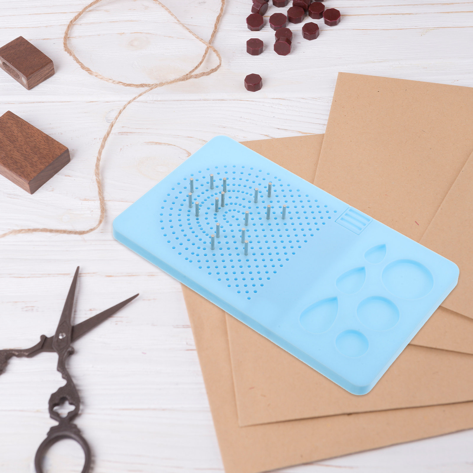 ペーパークイリングツールセット（緑色の巻取り板と複数のピン付 - Travel Accessories Set のレビューと価格