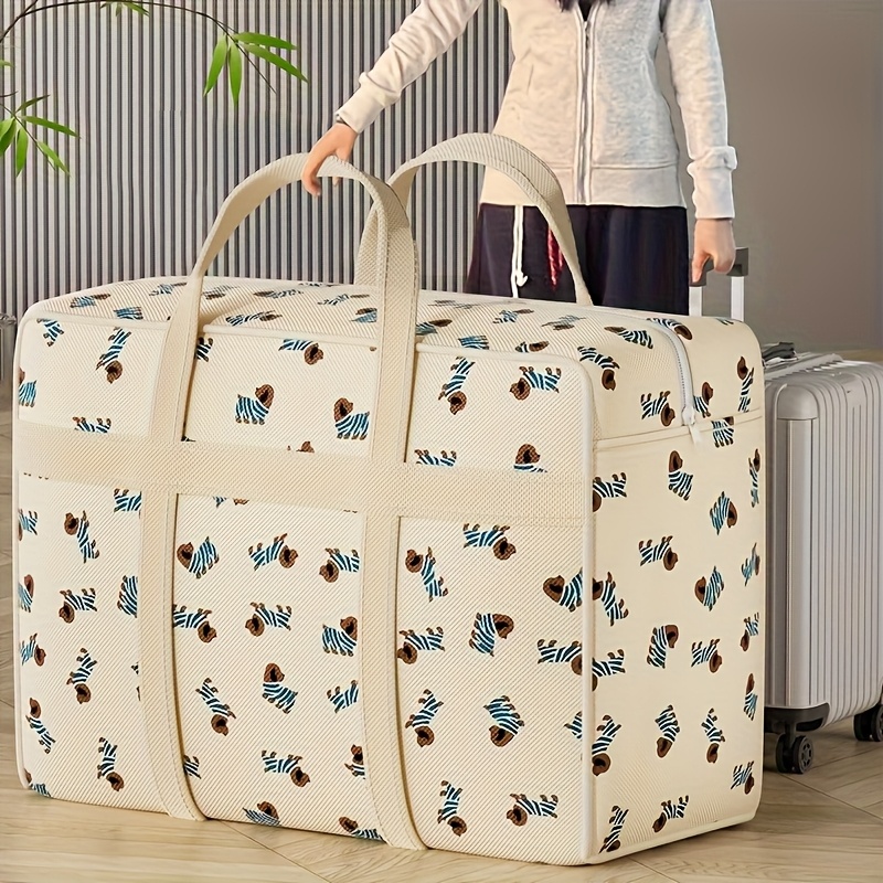 折りたたみ式荷物整理バッグ（かわいい子犬柄）、大容量省スペー - Travel Accessories Gadget のレビューと価格