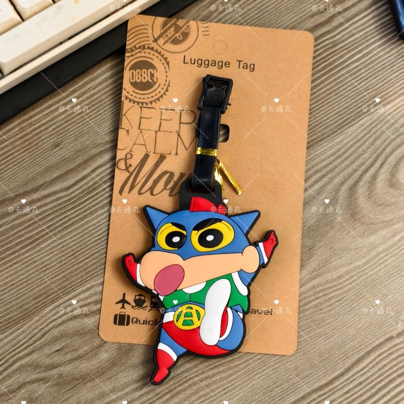 クレヨンしんちゃん漫画アニメキャラクターファッション荷物タグ - Travel Accessories Store のレビューと価格