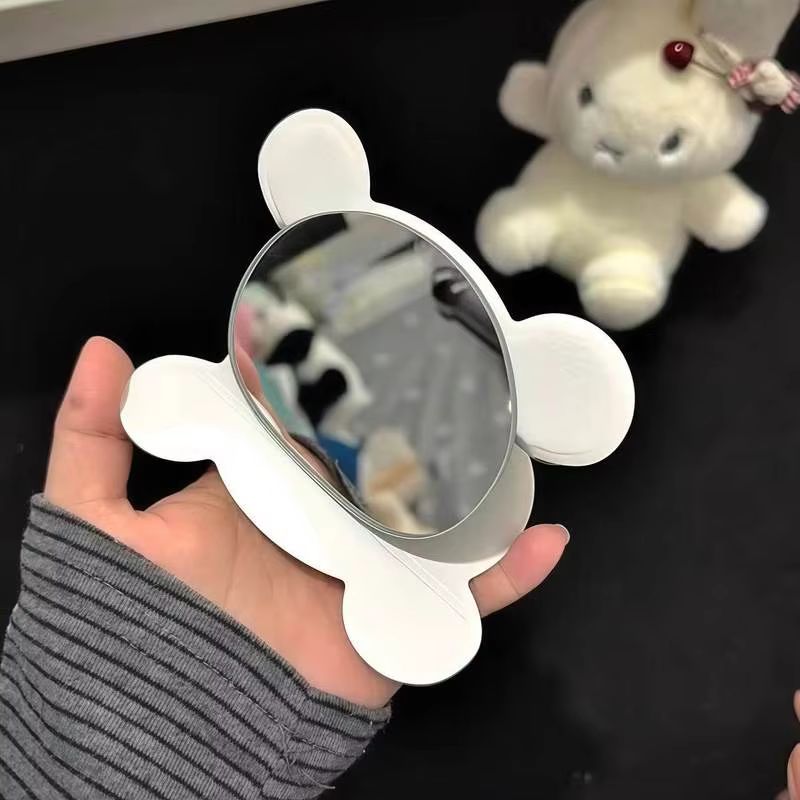 リラックマ折りたたみ化粧鏡かわいいシンプルなポータブル手持ち - Travel Accessories Store のレビューと価格