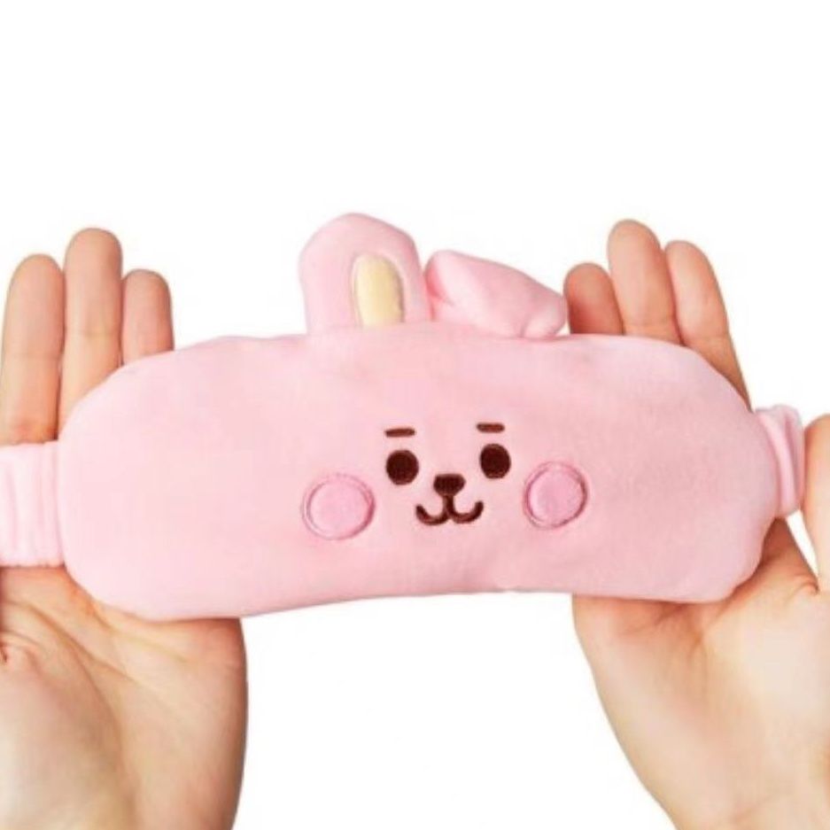 BT21漫画のかわいいぬいぐるみアイマスク カワイイ 男女兼 - Travel Accessories Store のレビューと価格