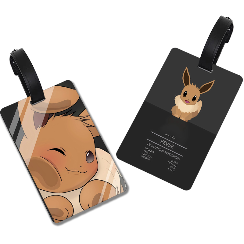 ポケモン漫画荷物タグかわいいプライバシー保護手荷物タグピカチ - Travel Accessories Gadget のレビューと価格