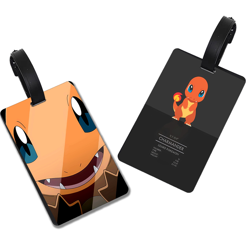 ポケモン漫画荷物タグかわいいプライバシー保護手荷物タグピカチ - Travel Accessories Gadget のレビューと価格