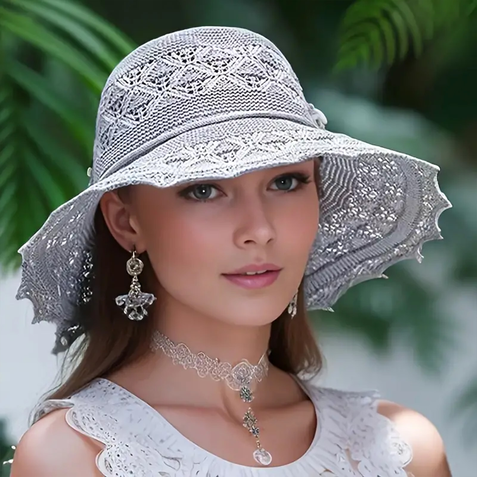 スタイリッシュなサンバイザー夏のビーチ帽子女性のための紫外線 - Travel Accessories Teens のレビューと価格