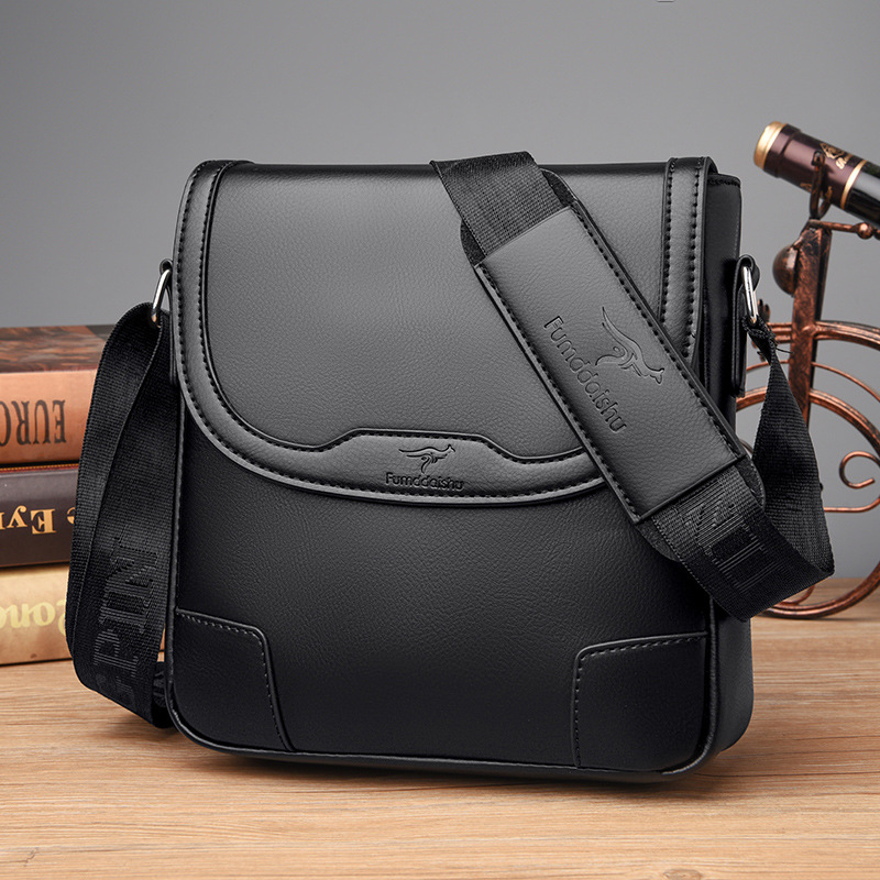 高級ブランドのメンズレザーショルダーバッグ防水ビジネスハンド - Travel Accessories Luxury のレビューと価格