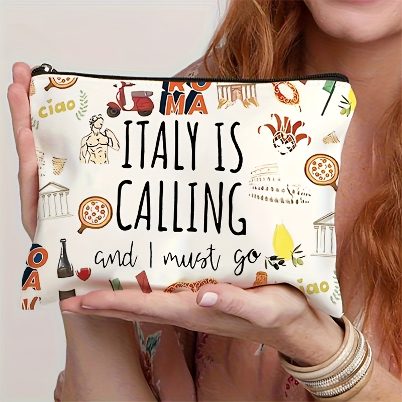 「イタリアが呼んでいる、私は行かなければならない」大容量メイ - Travel Accessories Italy のレビューと価格