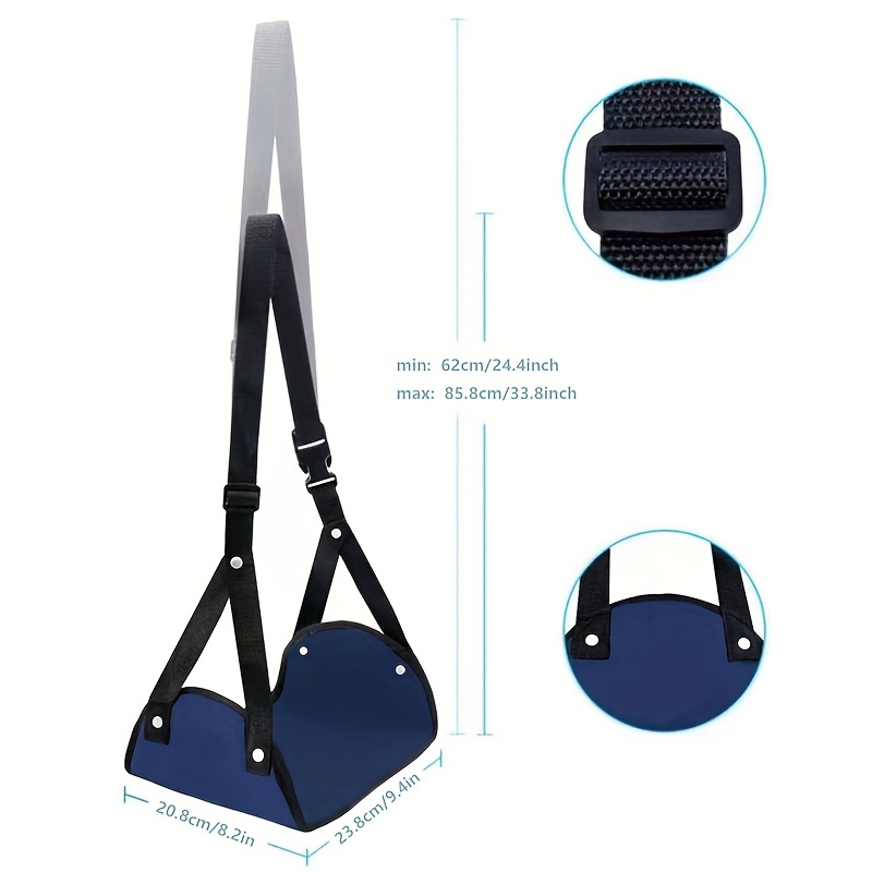 調節可能な飛行機用フットレスト ポータブルハンモック レッグ - Travel Accessories On Plane のレビューと価格