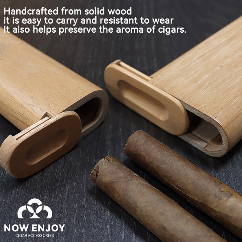 ポータブルシガーケース 天然杉材 トラベルチューブ 保湿スラ - Travel Accessories Youtube のレビューと価格
