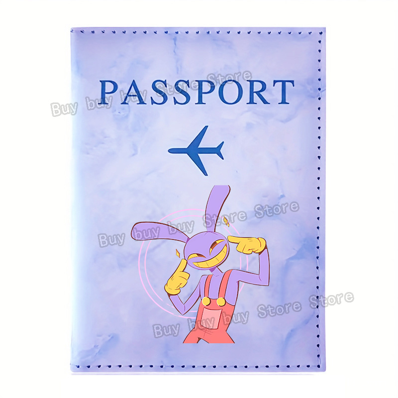 アニメアメージングデジタルサーカスパスポートケース漫画プリン - Travel Accessories Plane のレビューと価格