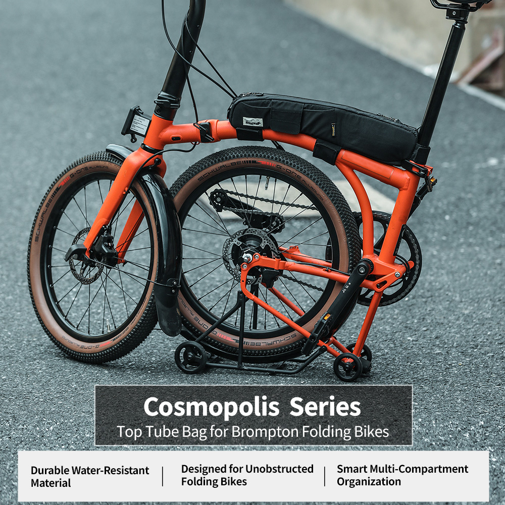 Rhinowalk 自転車トップチューブバッグブロンプトン用 - Travel Accessories Youtube のレビューと価格