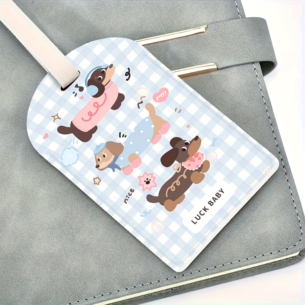 PU素材で作られた丈夫なIDタグ、旅行用バッグに最適。紛失防 - Travel Accessories As Gifts のレビューと価格