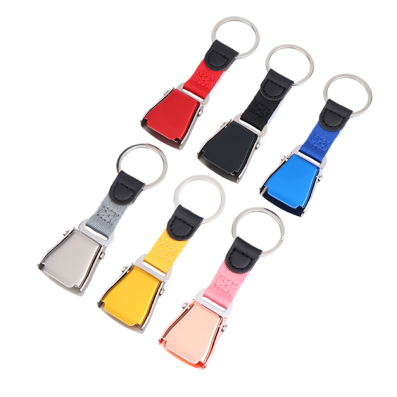 ミニセーフティseatBeltバックルキーホルダー、飛行機ス - Travel Accessories Plane のレビューと価格