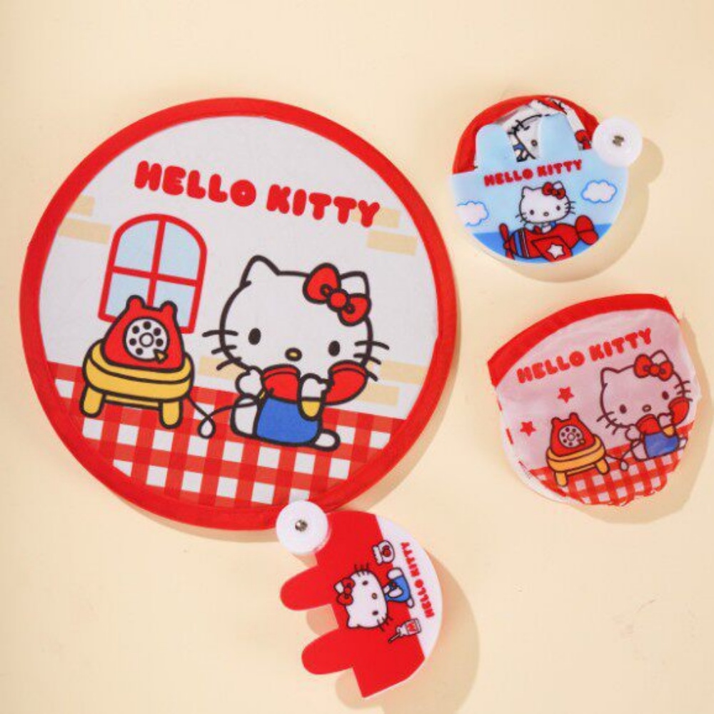 1 個本物のサンリオハローキティ折りたたみ反射ハンドファンピ - Travel Accessories Japan のレビューと価格