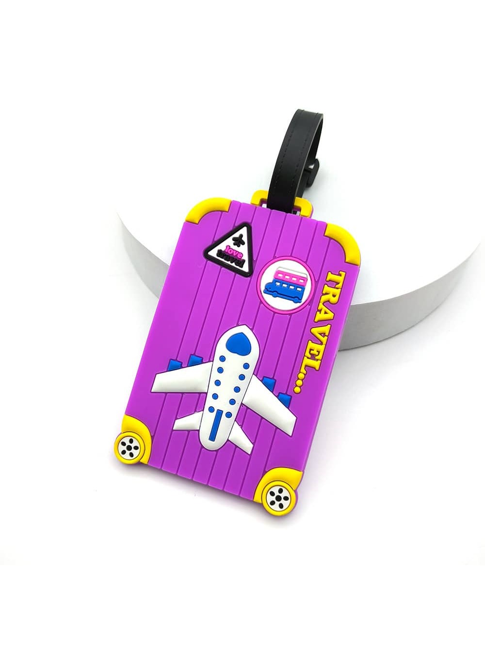 クリエイティブな航空機ラゲッジタグ,男性と女性用,旅行かばん - Travel Accessories On Plane のレビューと価格