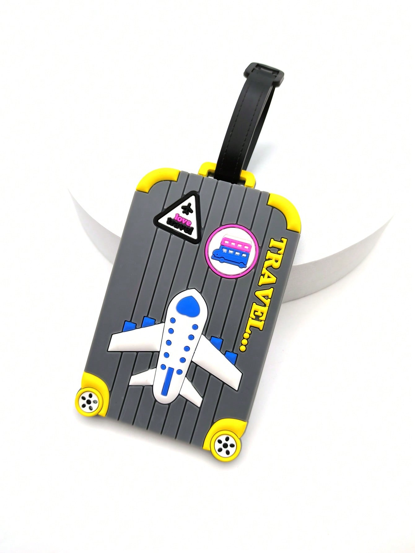 クリエイティブな航空機ラゲッジタグ,男性と女性用,旅行かばん - Travel Accessories On Plane のレビューと価格